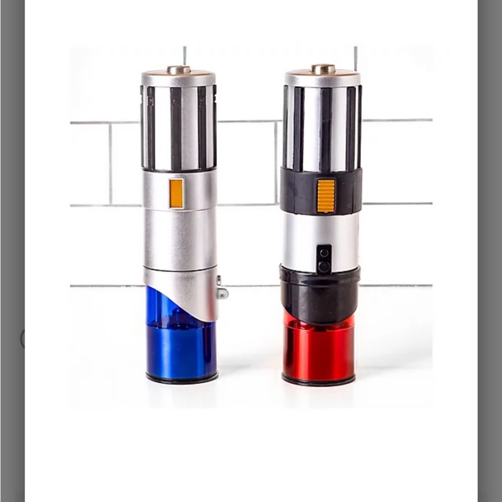*NEW* STAR WARS Salt & Pepper Grinders (DARTH VADER & ANAKIN SKYWALKER)